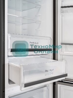 Холодильник DeLonghi DCS 19NFI BB DAMIANO белый двухкамерный 230/100л морозилка снизу, No Frost