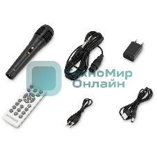 Минисистема Hyundai H-MC1236 черный 40Вт FM USB BT micro SD