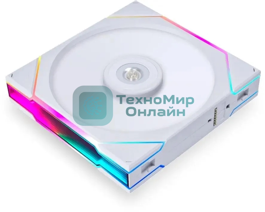 Вентилятор для корпуса Lian-Li Uni Fan TL 120 LED 7-pin 33dB LED Ret G99.12TL1W.00 белый 120мм 2600rpm 33db 7-pin