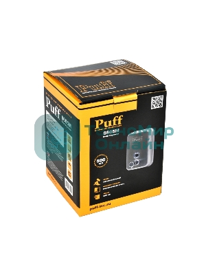 Дозатор для жидкого мыла из нерж. стали, матовый puff-8605m хром матовый, 500 мл, 17х12х12 см