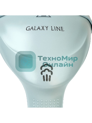 Отпариватель Galaxy Line GL 6193 голубой, 1100 Вт, 25 г/мин, 200 мл