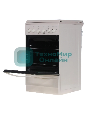 Плита газовая Gefest ПГ 5100-02 0167 бежевый, конфорок 4 шт, духовка 52 л, 50 см x 85 см x 58.5 см