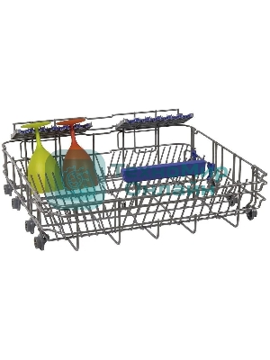 Встраиваемая посудомоечная машина Maunfeld MLP-12IMR, черный, 59.8 см, 14 компл., 44 дБ, класс A++