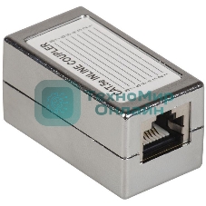 Проходной адаптер ITK CS70-1C5EF кат.5E FTP, тип RJ45-RJ45