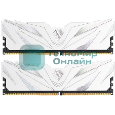 Оперативная память NETAC Shadow II, DDR5, 32Gb (2x16Gb), 6000 MHz, CL38, DIMM, с радиатором, белый