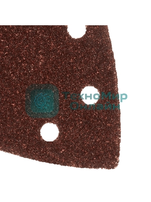 Треугольник абразивный Denzel на ворc. подложке под 