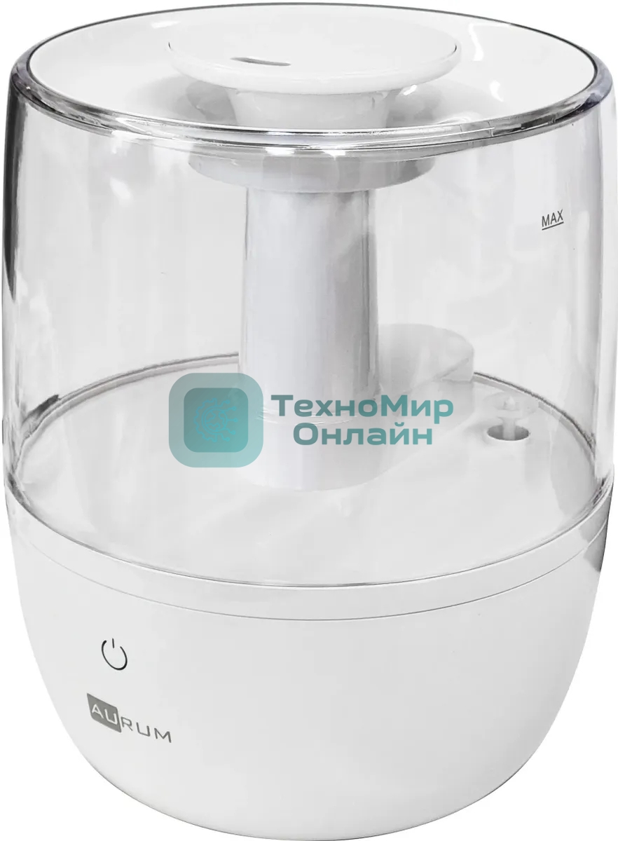 Увлажнитель воздуха AURUM AHR-G3020 белый, 25 Вт, 3 л, ультразвуковой