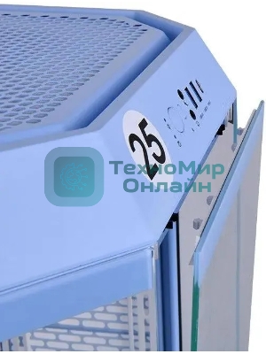 Компьютерный корпус Thermaltake The Tower 300 Hydrangea голубой без БП miniITX 8x120мм 6x140мм 2xUSB 3.0 audio bott PSU