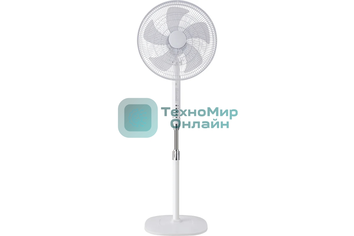 Вентилятор напольный Centek CT-5023 65 Вт, скоростей 4, ПДУ, белый