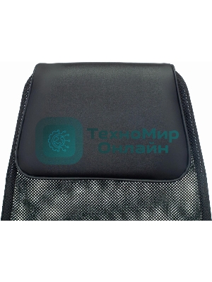 Кресло Бюрократ KB-5M TW-01 3C11 черный, сетка/ткань, 120 кг, механизм качания, с подголовником