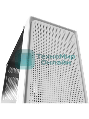 Компьютерный корпус Ocypus Gaммa C50 без БП белый (Gaммa-C50-WHG000XX-GL)