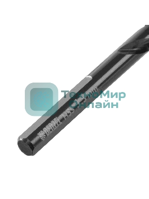 Сверло по металлу Denzel 5,5 мм, HSS-Tin, Golden Tip, 10 шт.