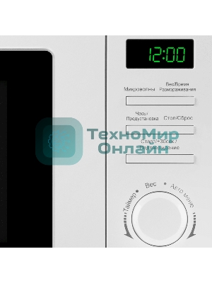 Микроволновая печь Maunfeld MFSMO720EW03 белый, 20 л, 1050 Вт, переключатели - сенсор