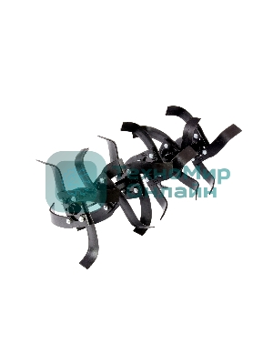 Мотоблок Denzel DPT-270X, 7 л.с., диск.сцеп, шир 90 см, глуб 35 см, фрез 3х4, ВОМ, передачи 2В/1Н