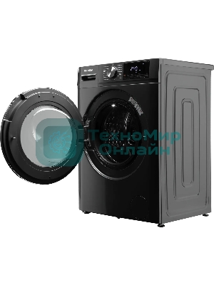 Стиральная машина Hyundai WFD9403 темно-серый, загрузка фронтальная 10кг, 1400 об/мин., класс: B