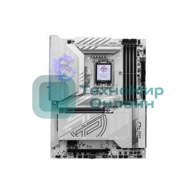 Материнская плата MSI MPG Z890 EDGE TI WIFI, LGA 1851, Intel Z890, 4xDDR5, 4xSATA, 5xM.2, 1xPCIe 5.0 x16, 1xPCIe 4.0 x4, 1xPCIe x1, 1xHDMI, 1x5Gb LAN, 1xUSB-A 2.0, 4xUSB-A 3.2 Gen 1, 4xUSB-A 3.2 Gen 2, 1xUSB-C 3.2 Gen 2, 2xUSB-C Tb4, 2x3.5 мм, 7.1, ATX