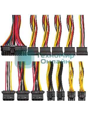 Блок питания ExeGate UNS850 (EX292241RUS-PC), 850W, 120мм, серебряный