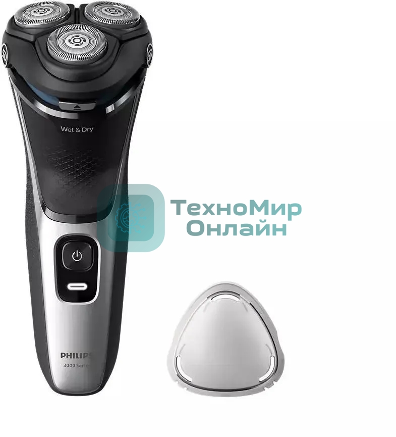 Электробритва Philips S3143/00 черный/серебристый