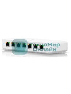 Коммутатор Ubiquiti UniFi Switch Ultra 60W PoE-коммутатор, 8х 1G RJ45, раздача 52 Вт