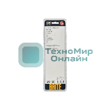 Рамка 4-местная IEK BRITE РУ-4-2-БрД (BR-M42-G-K30) стекло дымчатый