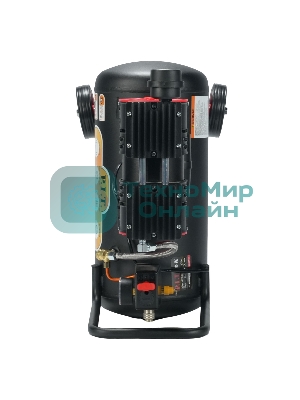 Компрессор поршневой P.I.T. PAC24-C1 безмасляный 110л/мин 24л 600Вт черный/красный