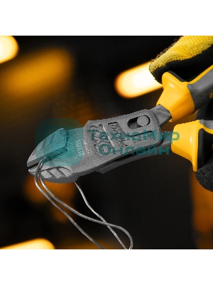 Бокорезы Denzel 180 мм, усиленные, трехкомпонентные рукоятки