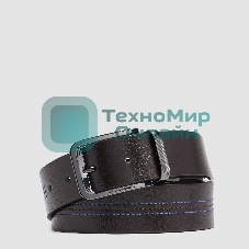 Ремень мужской Piquadro Blue Square CU6742B2/MON 125х3.5 см коричневый/черный натур.кожа