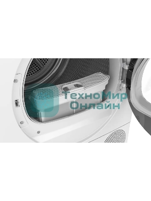 Сушильная машина Bosch Serie 6 WQK25200ME, с тепловым насосом, макс.загрузка - 10 кг, Класс энергоэфф-ти: A++, LED-дисплей с текстовой информацией. 15 автопрограмм сушки,Easy Clean with A++,габариты: 842x598x613 mm, белый