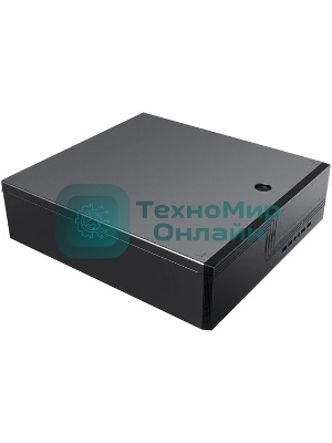 Компьютерный корпус Slim Case Powerman EL555 черный PM-300ATX 2хUSB 3.0+2хUSB 2.0,HD,Audio mATX, miniATX