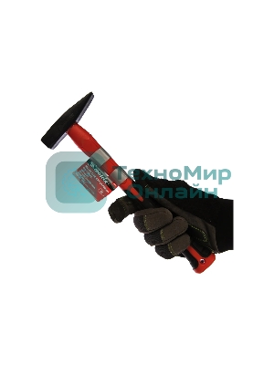 Молоток слесарный Matrix optimal 200 г, фибергласовая обрезиненная рукоятка, квадратный боек