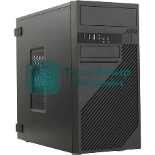 Компьютерный корпус MiniTower InWin EFS712BL PM-600ATX U3*2+U2*2+A(HD)+ front fan holder + Screwless 6196804