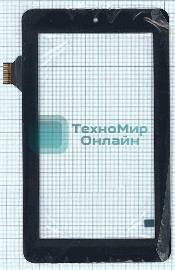 Сенсорное стекло (тачскрин) CTP-0106-R3, черное