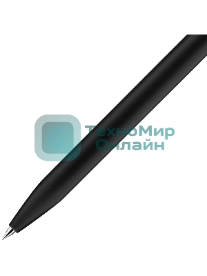 Ручка гелевая Deli Nusign (NS552GREY) серый, d=0.5мм, черные чернила, автоматическая