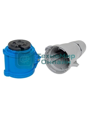 Розетка переносная 223 2P+PE 32А 220 В IP44 PROxima EKF ps-223-32-220-PRO