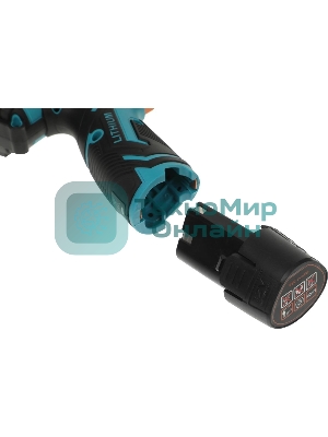 Дрель-шуруповерт Bort BAB-12x2Li-F, 12 В, 1,5 Ач, 36 Нм, щеточный