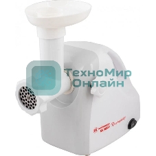 Мясорубка электрическая Белвар КЭМ-П2У-305-02 белый, 1800 Вт, 0.4 кг/мин, реверс, насадки - 9