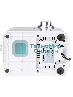 Мясорубка электрическая Hyundai HY-MG5591 серый, 1900 Вт, 2.4 кг/мин, реверс, защита от перегрузки, насадки - 5