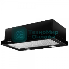 Вытяжка встраиваемая Zigmund & Shtain K 017.6 B черный, 60 см, 700 куб. м/ч, 51 дБ