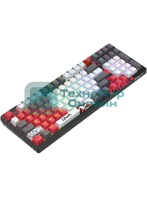 Клавиатура беспроводная механическая A4Tech Bloody WS98 Naraka USB черный/красный (WS98)