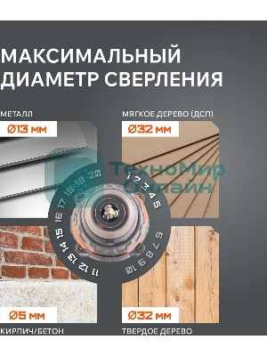 Дрель-шуруповерт аккумуляторная PATRIOT BR 212UES