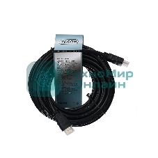 Кабель HDMI v.1.4 10м Telecom, 2 фильтра, 19M -19M, с позолоченными контактами