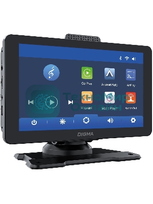 Автомобильный монитор Digma Smart Play 600, BT, Wi-Fi, CarPlay, Android auto 7