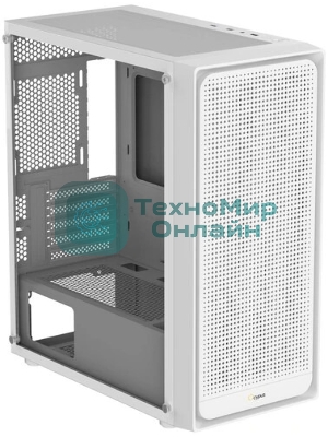 Компьютерный корпус Ocypus Gaммa C50 без БП белый (Gaммa-C50-WHG000XX-GL)
