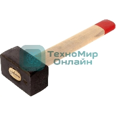 Кувалда Сибртех 4000 г, кованая головка, деревянная рукоятка, 380 мм