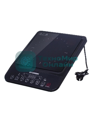 Плита настольная электрическая Hyundai HYC-0101 черный эмаль (настольная)