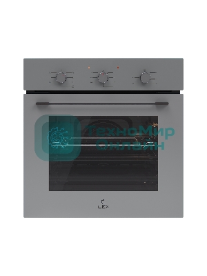 Духовой шкаф электрический LEX EDM 075 GR серый