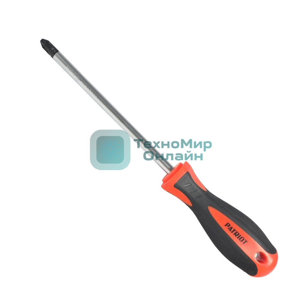 Отвертка Patriot PH3x150, CR-V, магнитная, двухкомпонентная рукоятка