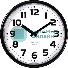 Часы настенные TROYKA 91900945 белые, круглые