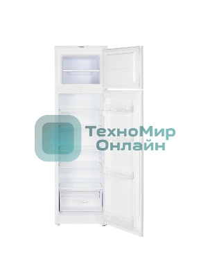 Холодильник Бирюса 424 белый двухкамерный 170/35л морозилка сверху