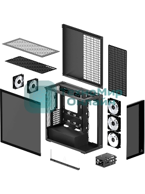 Компьютерный корпус Arctic Cooling ARCTIC Xtender черный